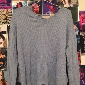 Blue sweater